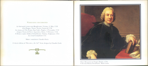 芭托丽《格鲁克意大利歌剧咏叹调选集》小册内页2 