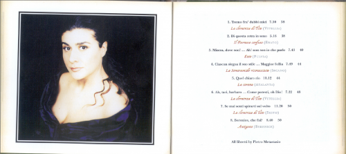 芭托丽《格鲁克意大利歌剧咏叹调选集》小册内页1