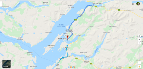 Ballachulish (north) to Oban