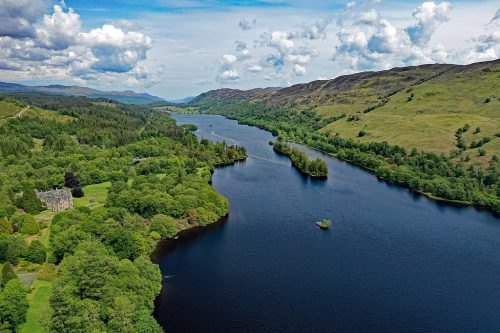 Loch Oich (Highlands, Scotland, UK)
