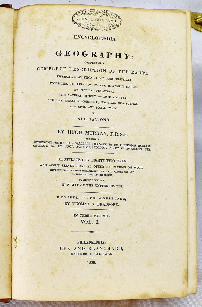 休·慕瑞《地理百科全书》