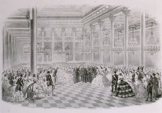 Ball in the Hall of the Russian Assembly of Nobility 