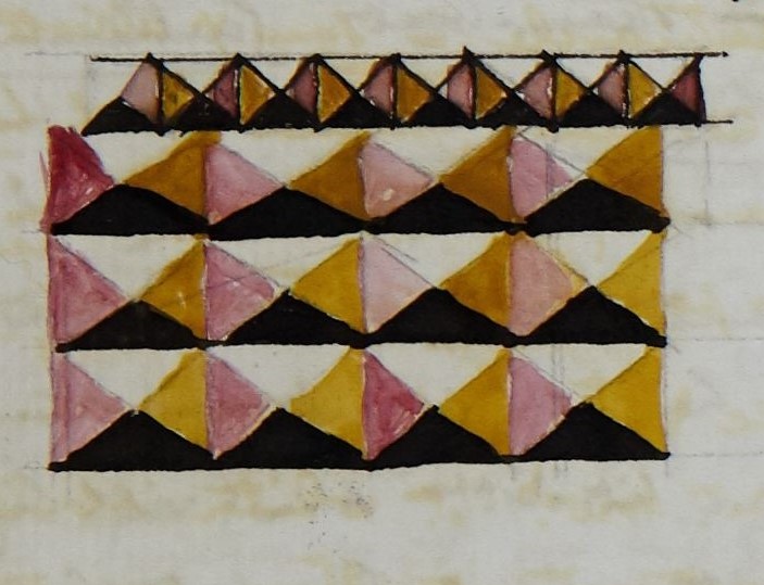 外立面图案,李斯特手绘(1840)